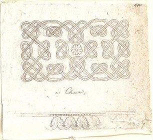 Neureuther, Gottfried von; Chur; Dom - Flechtwerk (Ansicht)