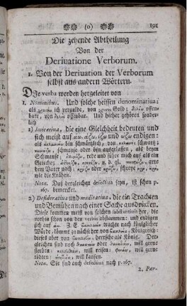 Die zehende Abtheilung