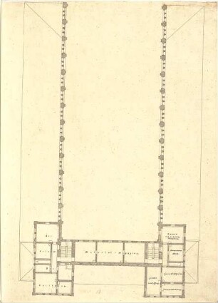Bürklein, Friedrich; München; Hauptbahnhof - Grundriss
