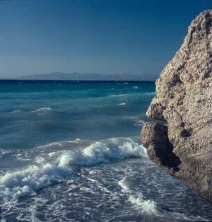 Rhodos (Insel). Sturmtag an der Nordwestküste