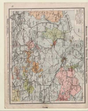 Hannover, Oldenburg, Bremen, Braunschweig und Lippe