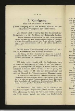 Rundgang durch Brüssel