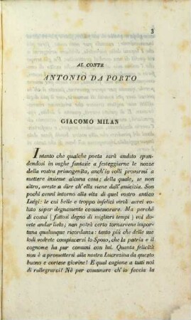 Notizie intorno alla vita e agli scritti di Luigi da Porto