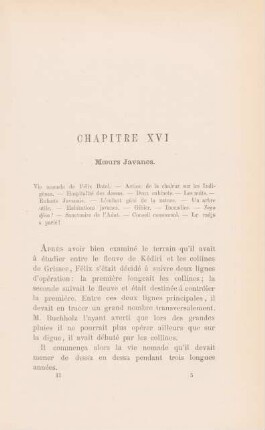 Chapitre XVI. Moeurs Javanes