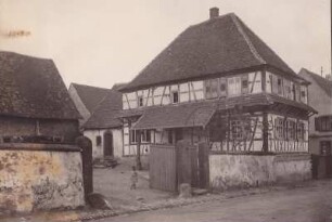 Hauptstraße 47. Fachwerk. Bauernhof