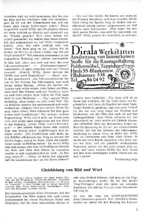 Gleichkklang von Bild und Wort