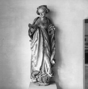 Heilige Katharina : Nürnberg, Germanisches Nationalmuseum. Heilige Katharina, Österreich, Anfang 16. Jh.