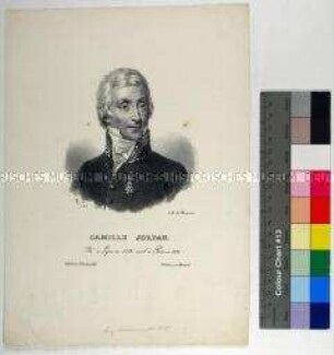 Porträt des französischen Politikers Camille de Jordan