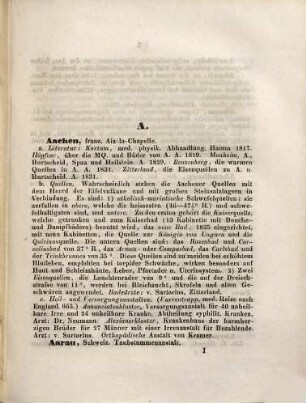 Reisehandbuch für Ärzte und Naturforscher : zugleich als Versuch eines Wörterbuchs der medizinischen Geographie