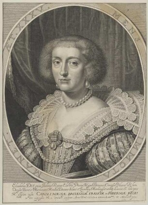 Bildnis der Elisabetha, Königin von Böhmen
