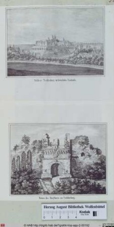 Schloss Tecklenburg im bewohnten Zustande