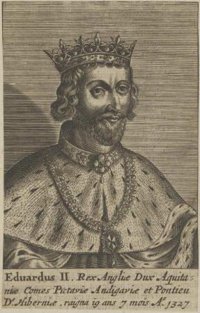 Bildnis von Eduard II., König von England