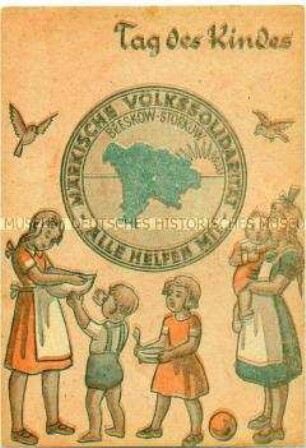 Postkarte der Märkischen Volkssolidarität