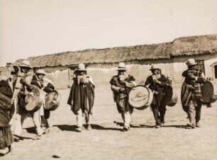 Musiker der Aymara (Sammlung Richard Wegner 1869/1931)