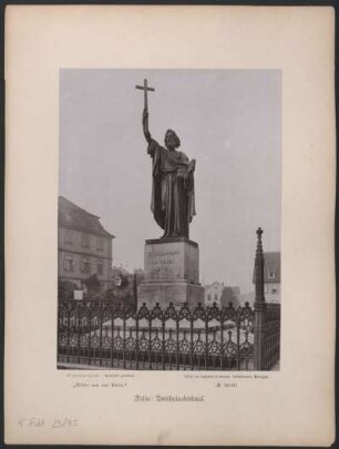 Fulda: Bonifaciusdenkmal.