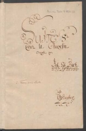 Suiten; cemb; c-Moll; BWV 813