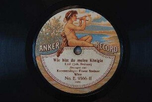 Wie bist du meine Königin : Lied / (Joh. Brahms)