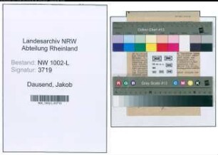 Entnazifizierung Jakob Dausend , geb. 12.10.1889 ()