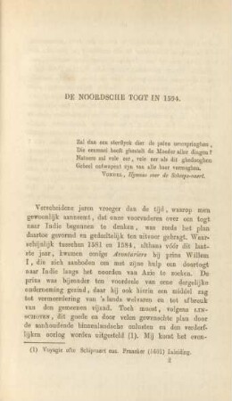 De noordsche togt in 1594