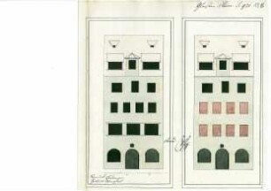 Drei Baugesuche (Blatt 194 - 204)