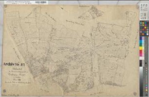 Ksp. und Stadt Dülmen (Dülmen), Zusammenlegung Dülmen-Ost, Urkarte 1 Dülmen Stadt Flur 13