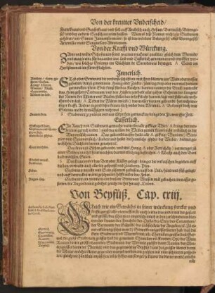 Von Beyfuß, Cap. CXIII