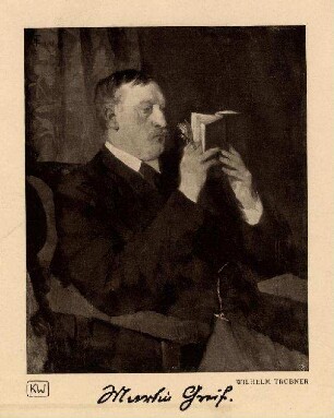 Bildnis von Martin Greif (1839-1911)