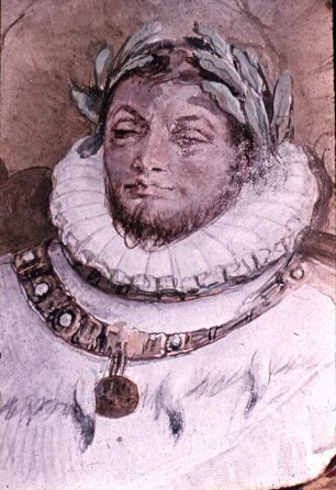 Kaiser Barbarossa belehnt Bischof Herold von Würzburg mit dem Herzogtum Franken