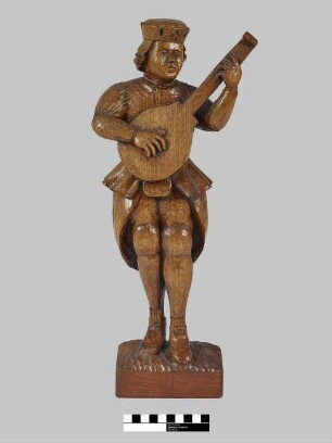 Holzfigur, Bergmusikant