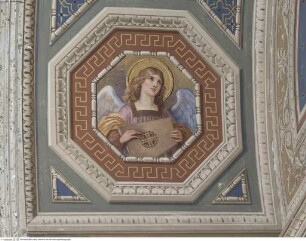 Fresken in der Cappella di Sant'Anna, musizierende Engel