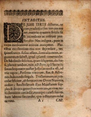 Diss. inaug. ... de iure tertii