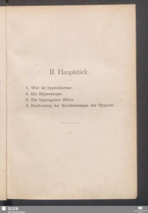 II. Hauptstück