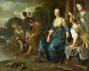 Diana mit ihren Nymphen