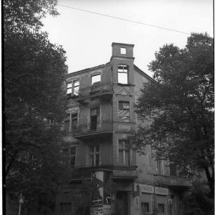 Negativ: Ruine, Goßlerstraße 17, 1952