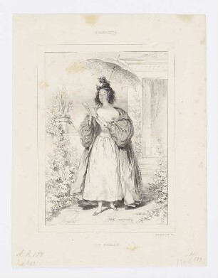 Le roman, aus: "L’Artiste", Paris 1835