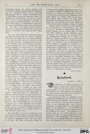 Kunstbrief