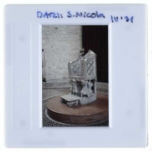 Bari, S. Nicola,unbekannt, Thron des Elias, Bari S. Nicola : Eliasthron