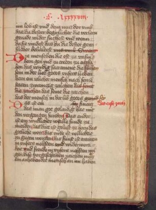 Zwanzig Zeichen göttlicher Lieben, nach Heinrich von Hessen, De discretione spirituum, Kap. 12