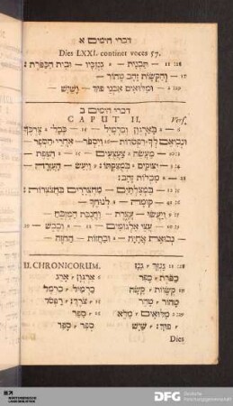 II. Chronicorum