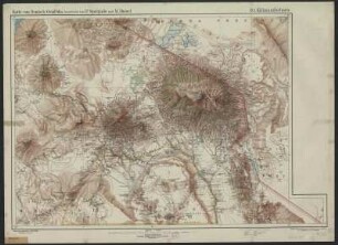 B5 : Kilimandscharo, Tansania, 1: 300 000, Lithographie, 1911 : B5 : Kilimandscharo / Konstruiert u. gezeichnet v. H. Nobiling. - Abgeschlossen 1. April 1911. - 1:300 000. - Berlin : Reimer , 1911. - 1 Kt. : mehrfarb. ; 83 x 56 cm