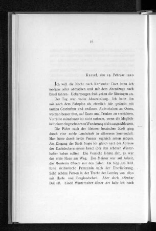 Kassel, den 19. Februar 1910