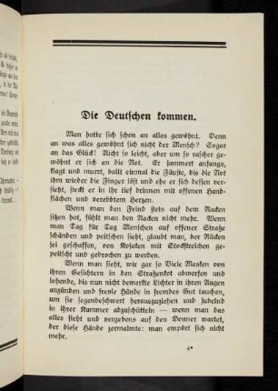 49-57, Die Deutschen kommen