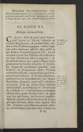 Dialogus decimusoctavus - vigesimus.
