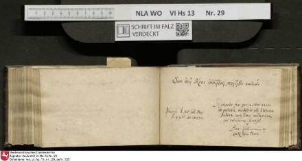 Stammbuch des Gottfried Crusius (Cruse) aus Stendal