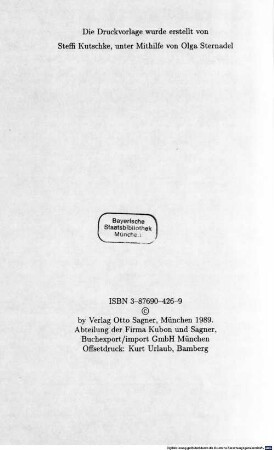 Lavreckij als "potenzierter Bauer" : zu Ideologie und Bildsprache in I.S. Turgenevs Roman "Das Adelsnest" ; [Peter Brang zum 65. Geburtstag]