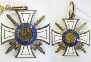 Königlich Preußischer Kronenorden, Kreuz 2. Klasse mit Schwertern, Königreich Preußen