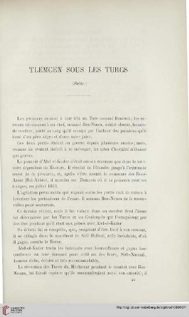 6.1888 = Année 7: Tlemcen sous les Turcs, [2]