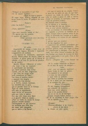 Cuadro VII : El exilio