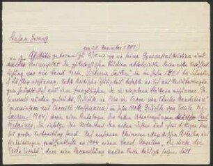 Biographische Angaben mit Werkliste