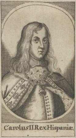Bildnis von Carolus II., König von Spanien